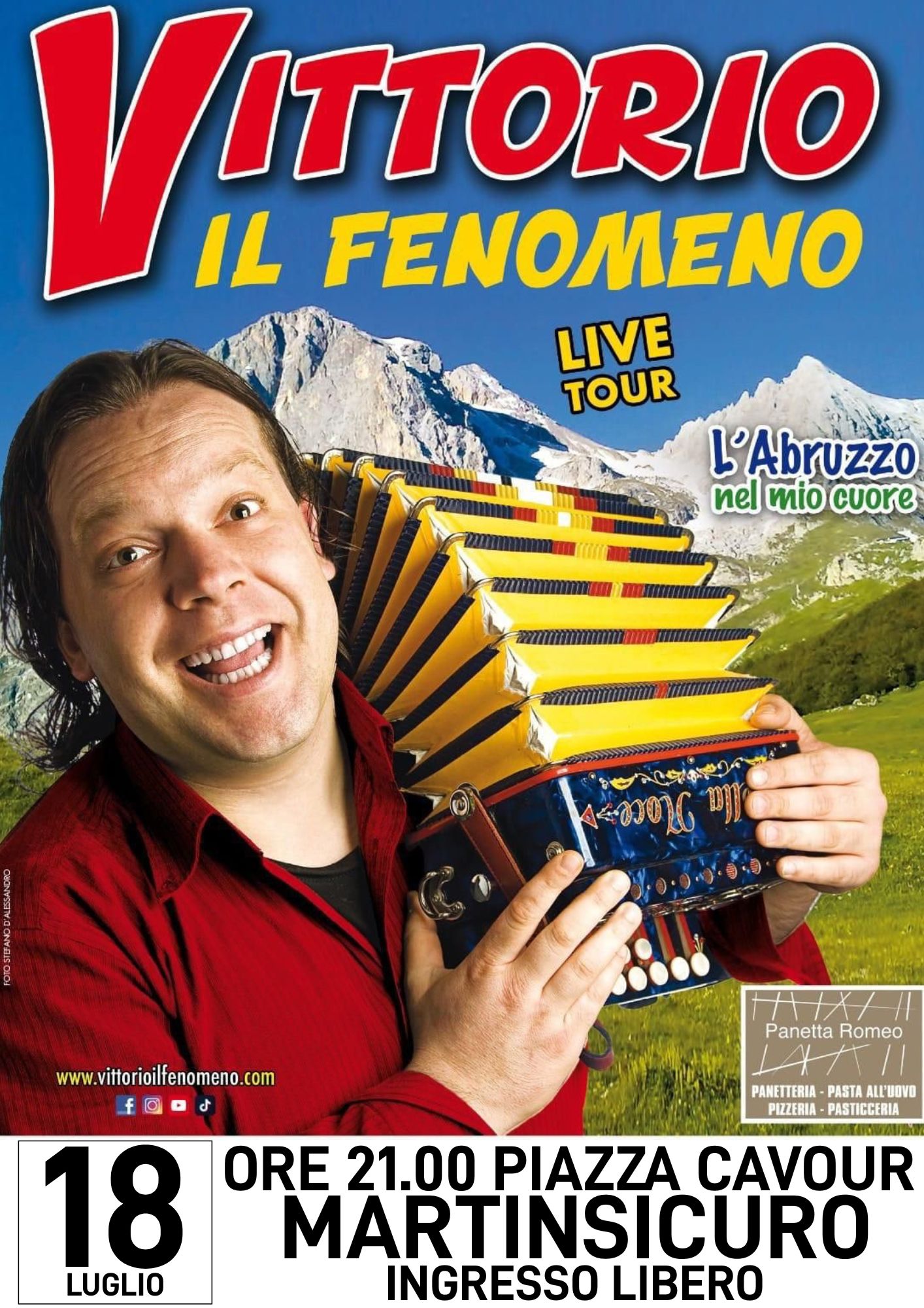 Vittorio Il Fenomeno Tour