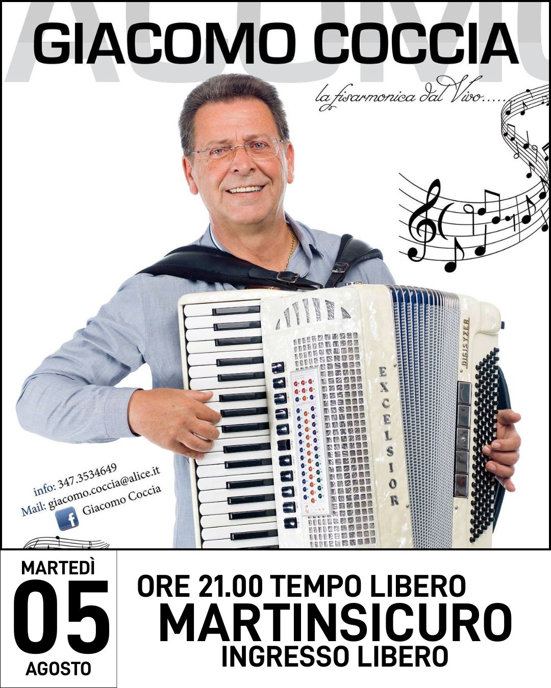 Musica e Ballo con Giacomo Coccia