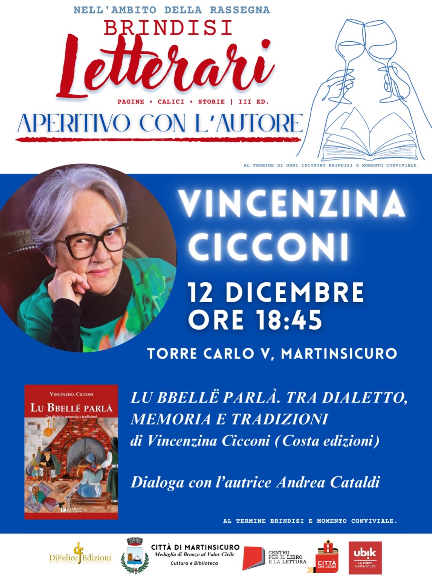 Brindisi Letterari – Aperitivo con l’Autore