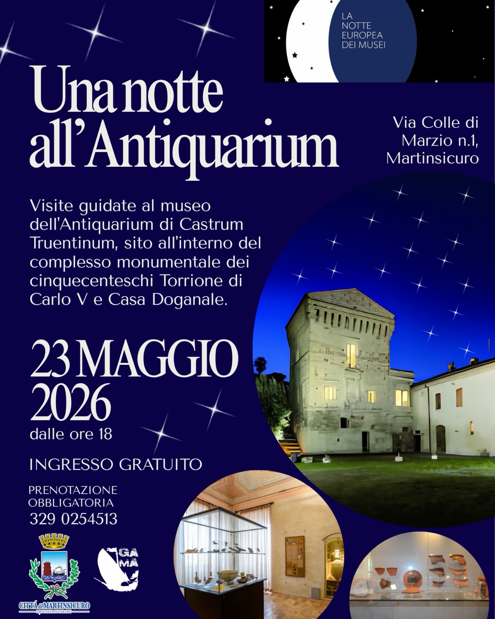 Una Notte all’Antiquarium