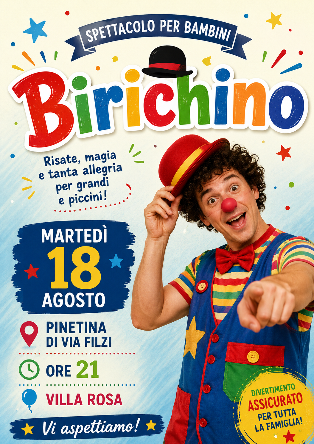 SPETTACOLO PER BAMBINI