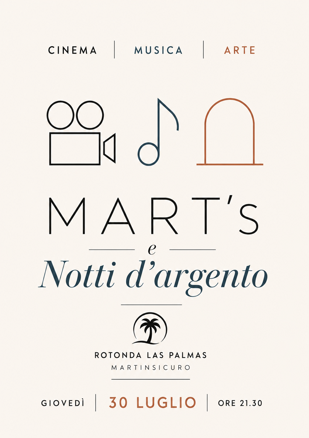 CINEMA, MUSICA E ARTE