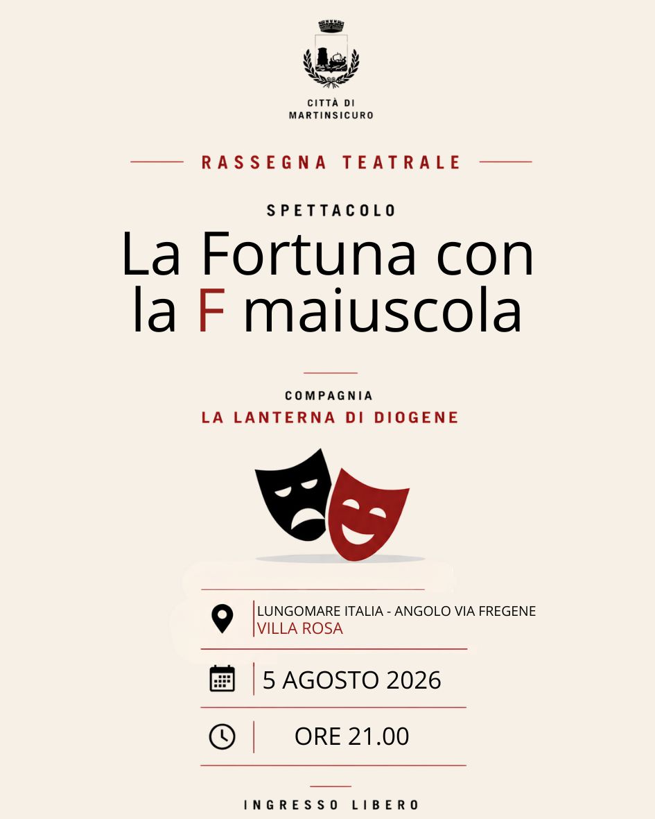RASSEGNA TEATRALE