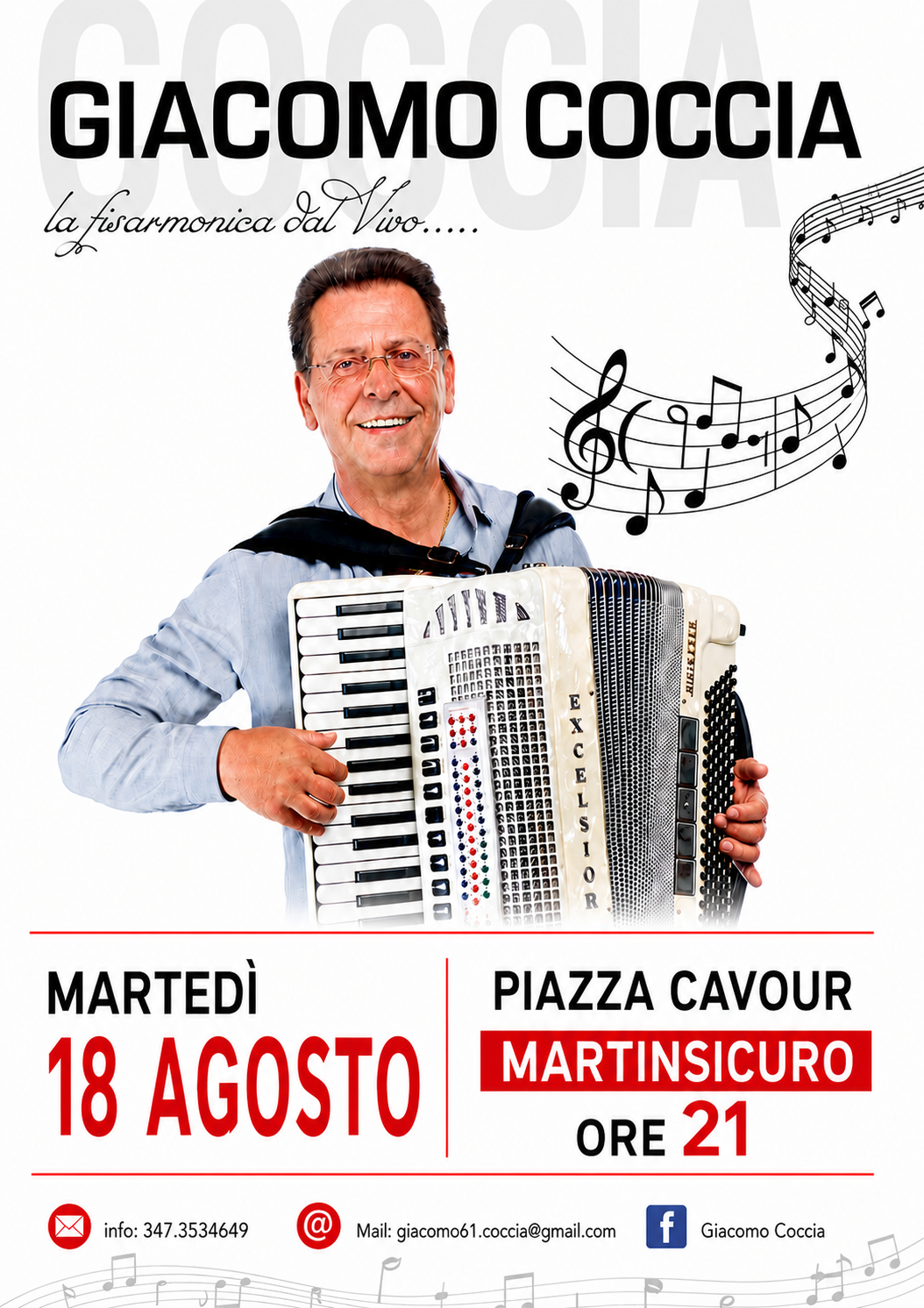 MUSICA E BALLO CON GIACOMO COCCIA