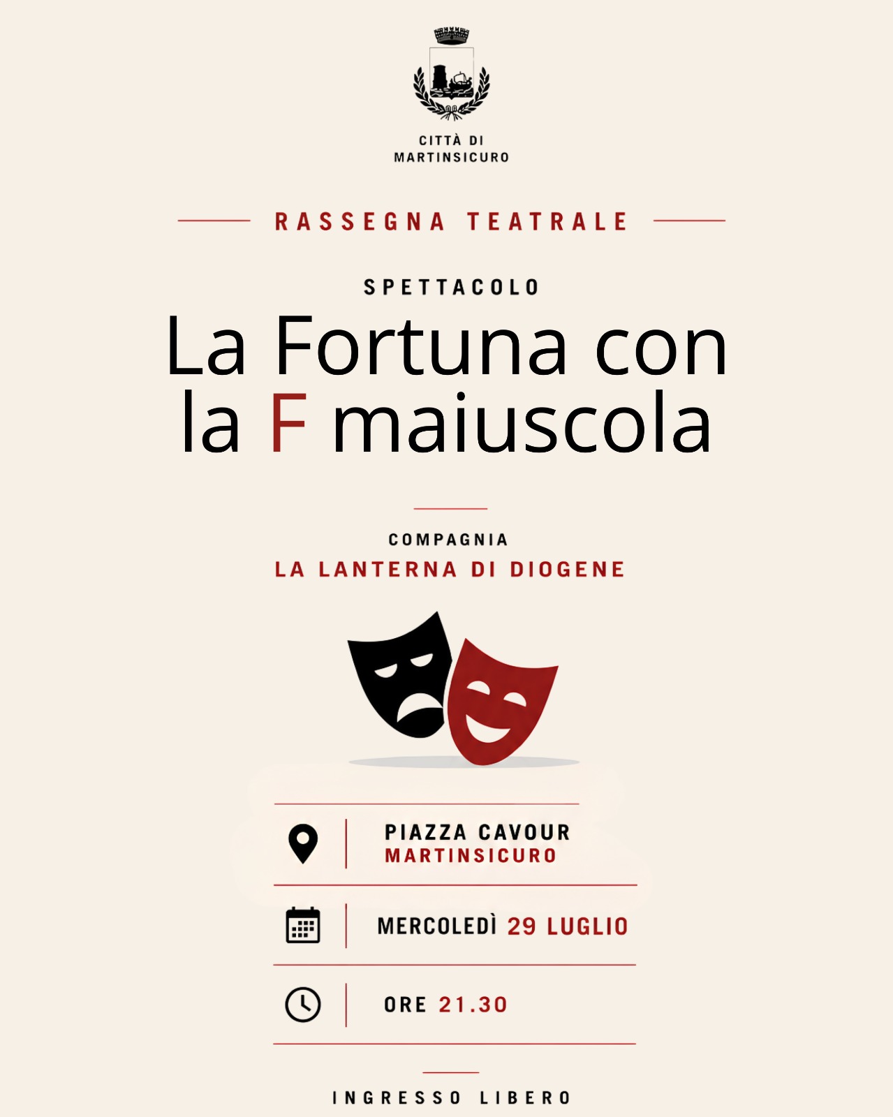 RASSEGNA TEATRALE