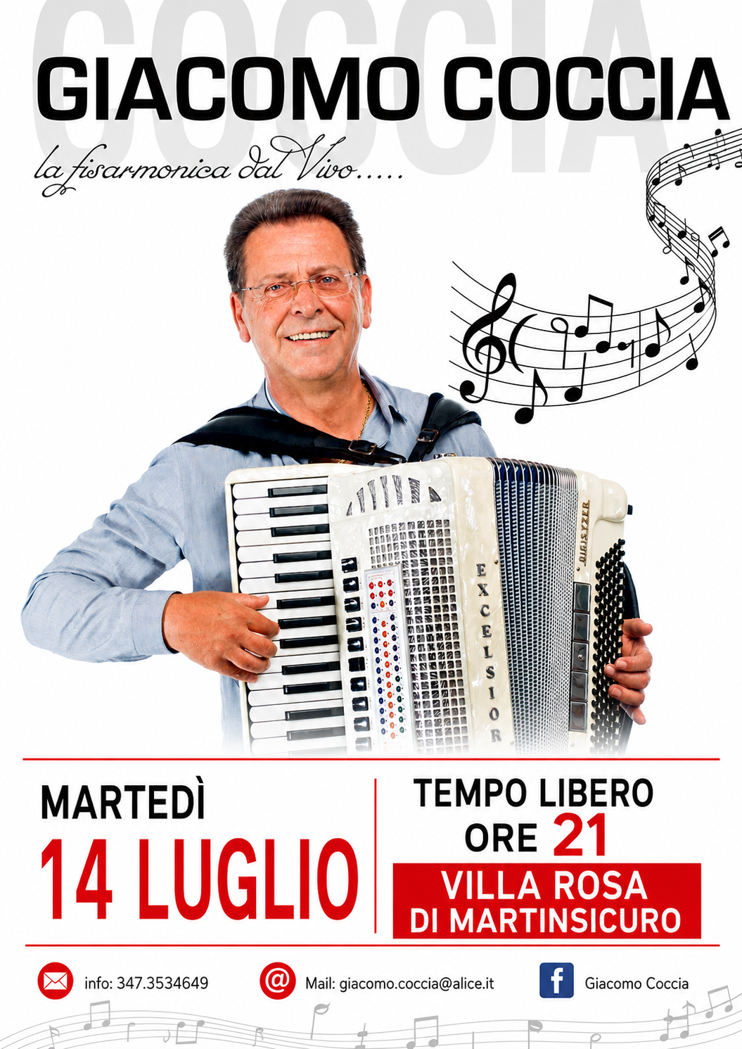 MUSICA E BALLO CON GIACOMO COCCIA