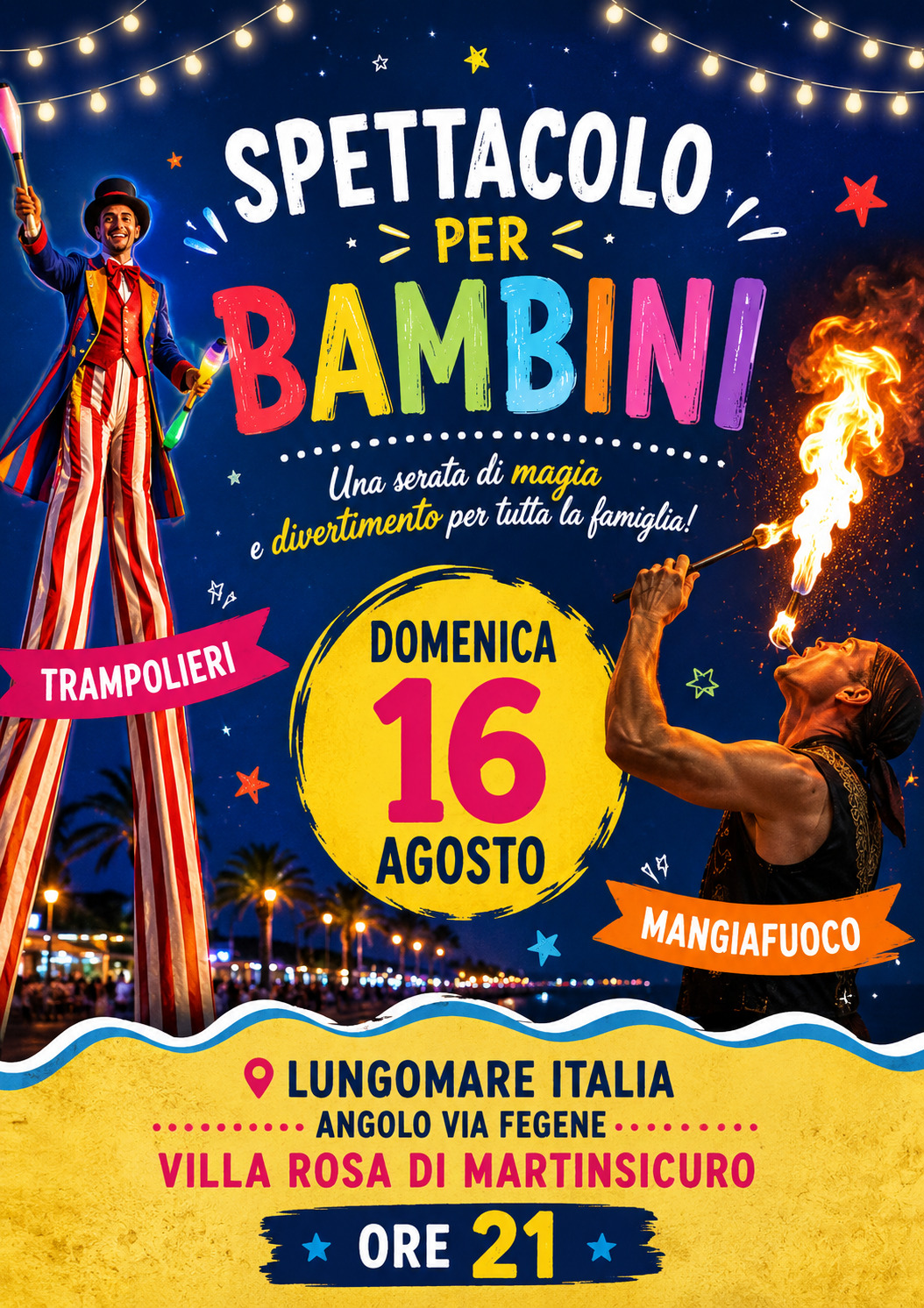 SPETTACOLO PER BAMBINI